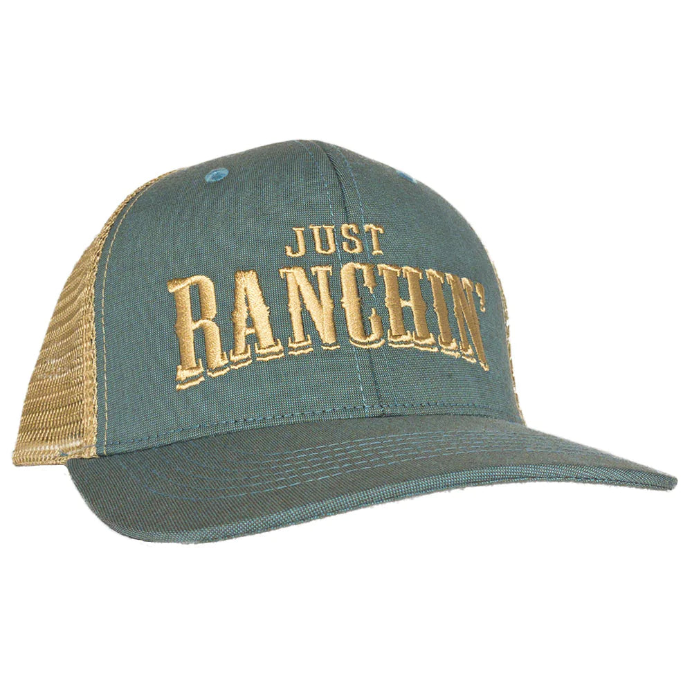 Dale Brisby Just Ranchin Blue & Gold Snapback – The Country Family