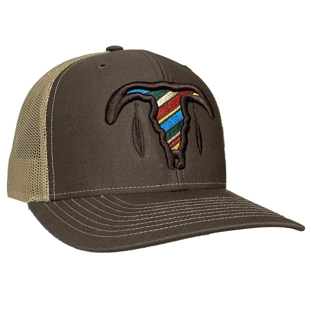 Dale Brisby Serape Skull Snapback